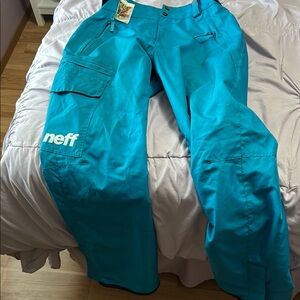Neff Blue Snow Pants